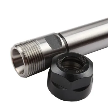 

20mm c20 Collet Chuck Holder 100L Straight Shank Extension Lathe Rod Metal CNC Milling Cutter Lathe Rod Tools Holder Chuck