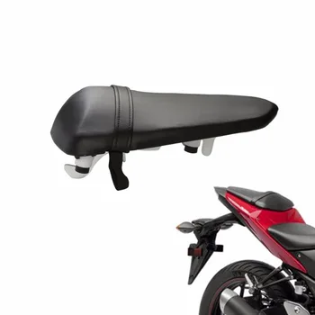 

Motorcycle Black Rear Pillion Passenger Tandem Seat For Yamaha YZF R3 YZFR3 2015-2019 2016