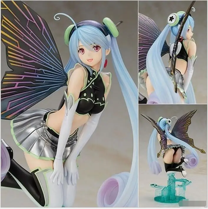 

NEW hot 26cm Computer demon Aion Laine Ian RyanBeauty butterfly demon Sexry Action Figure Collection Model kids christmas toy