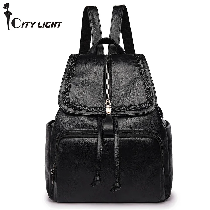 

Fashion Backpack Women PU Leather Bag Women Bag Small Women Backpack Mochila Feminina School Bags for Teenagers
