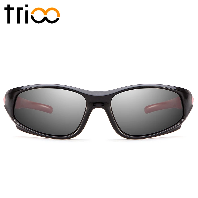 TRIOO Goggle силикагель дети, солнцезащитные очки, поляризационные, для мальчиков солнцезащитные очки высокое качество детские солнцезащитные очки Бамбук UV400 защиты