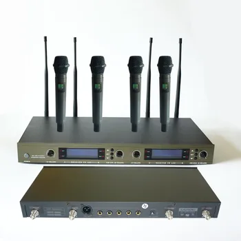 

U-4004-OK-2H-B High Quality UHG PLL Wireless Karaoke Microphone for Stage Singing or KTV With Handheld Microphone