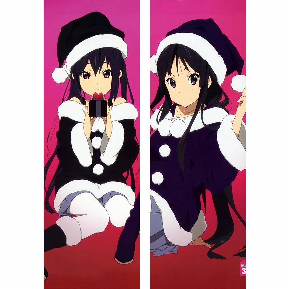 Сентябрь обновление японского аниме K ON! Яманака и Акияма Mio Hirasawa Ui Dakimakura throe