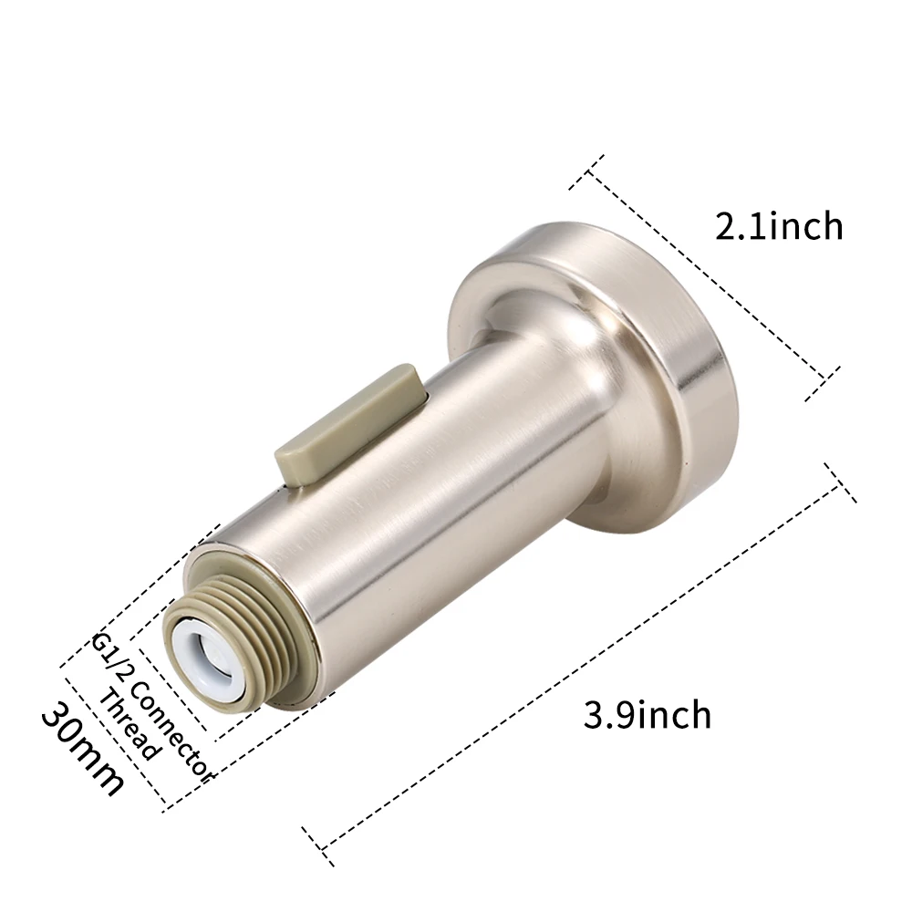 Dual Function Kitchen Sprayer Head Chrome Replace Spout for Kitchen Faucet Stream Sprayer Spout for Kitchen Faucet Dual Function Kitchen Sprayer Head Chrome Replace Spout for Kitchen Faucet Stream Sprayer Spout for Kitchen Faucet