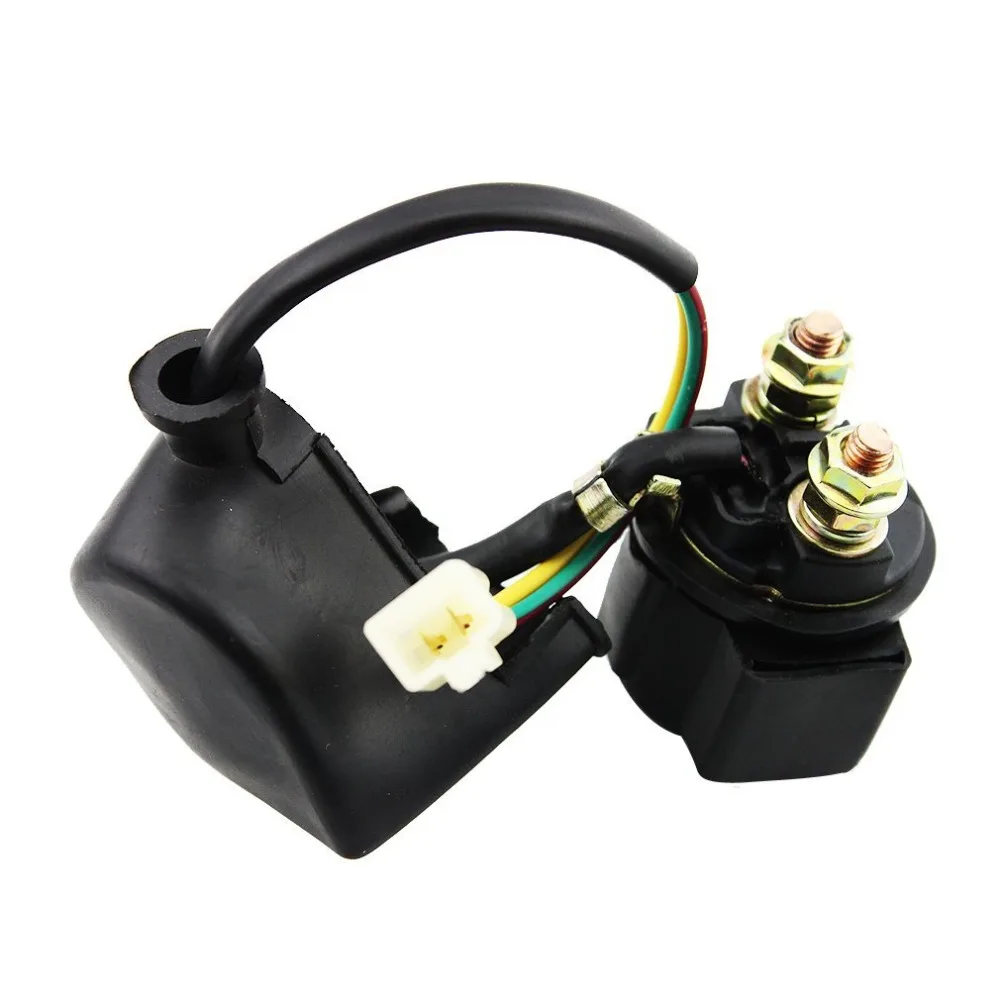 

GOOFIT Solenoid Relay 50cc 70cc 90cc 110cc 125cc ATV Dirt Pocket Bike Go-kart H056-001