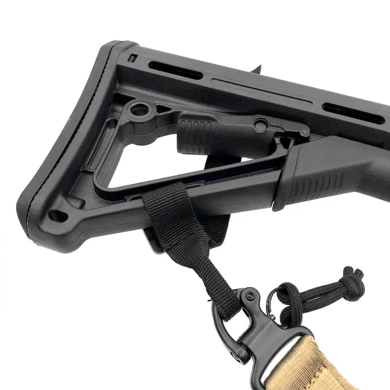 

1 Pcs hunting Sling Buttstock Webbing Airsoft Tactical Strap Adapter Rifle Adjustable Loop Gun Mount Attachment