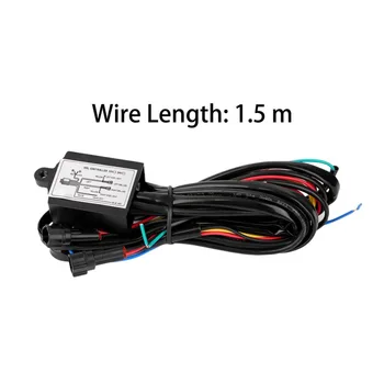 

New High Quality 30w DRL Controller Auto Car LED Daytime Running Light Relay Harness Dimmer On/Off Switch Parking Light Relay