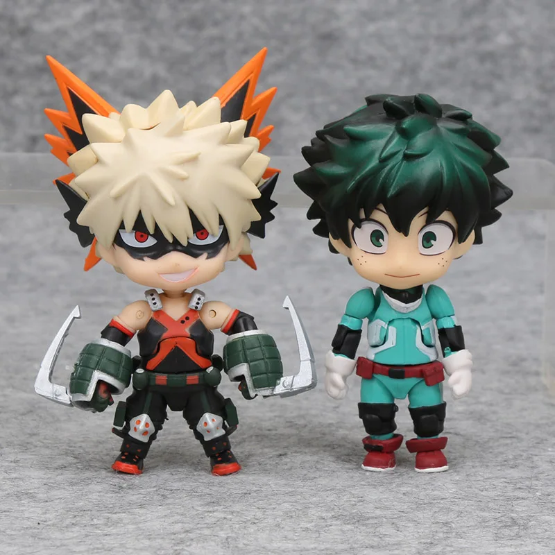 Мой герой Academy DXF фигурка мидория изуку Bakugou катсуки боку Nendoroid no Hero Academy#705#686 Коллекционная модель игрушки