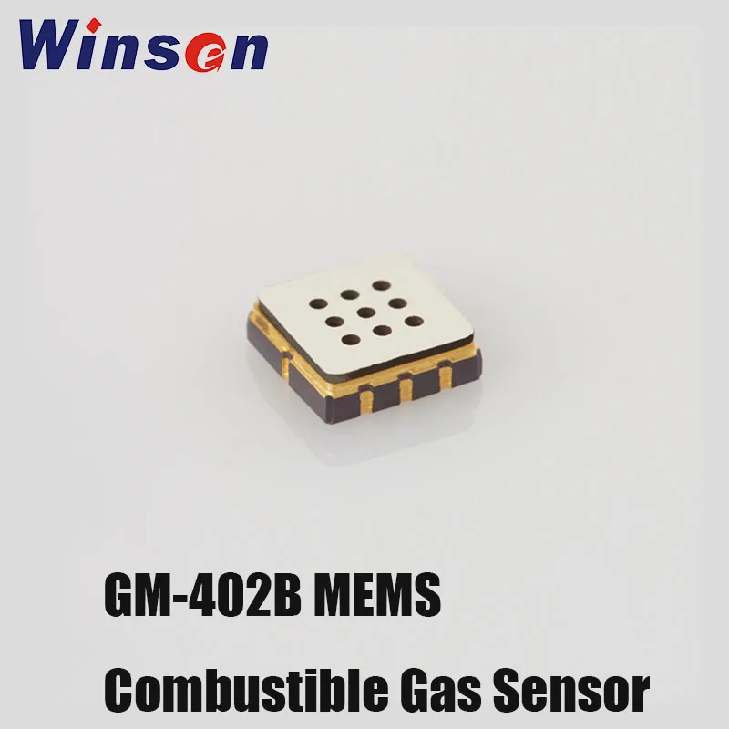 

10PCS Winsen GM-402B MEMS Combustible Gas Sensor Used In Gas Leak Detectors Small Sizes and Low Power Consumption