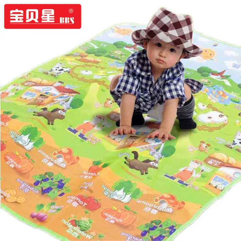 Double sided baby crawling mat floor mat baby crawling mat children