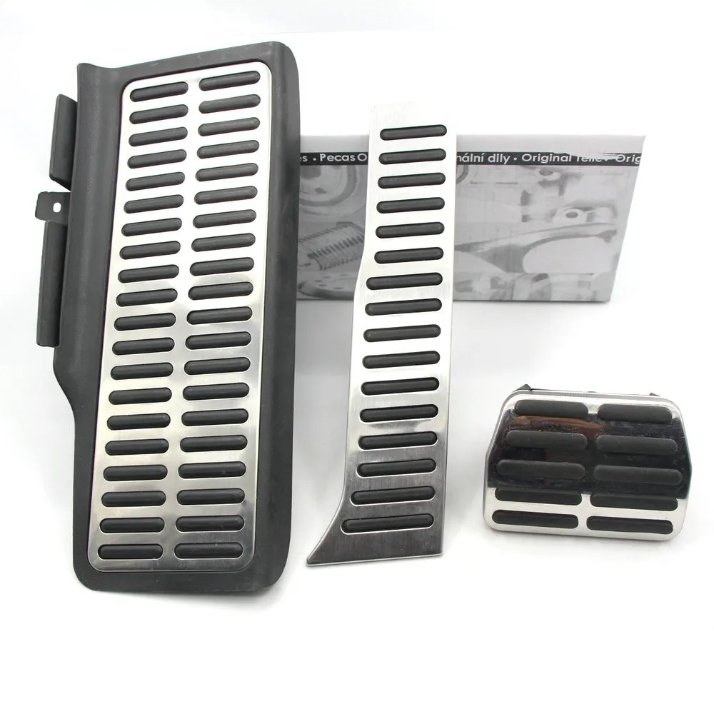 

Aplicar para VW 2012-2017 anos nuevo Jetta automatica DSG del acero inoxidable pedal de freno pedal de acelerador