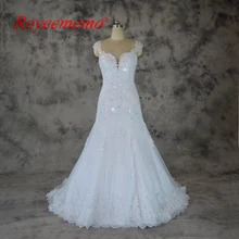 Royeememo реальное изображение дизайн тонкое кружевное свадебное платье русалки горячая Распродажа свадебное платье на заказ Фабричный поставщик