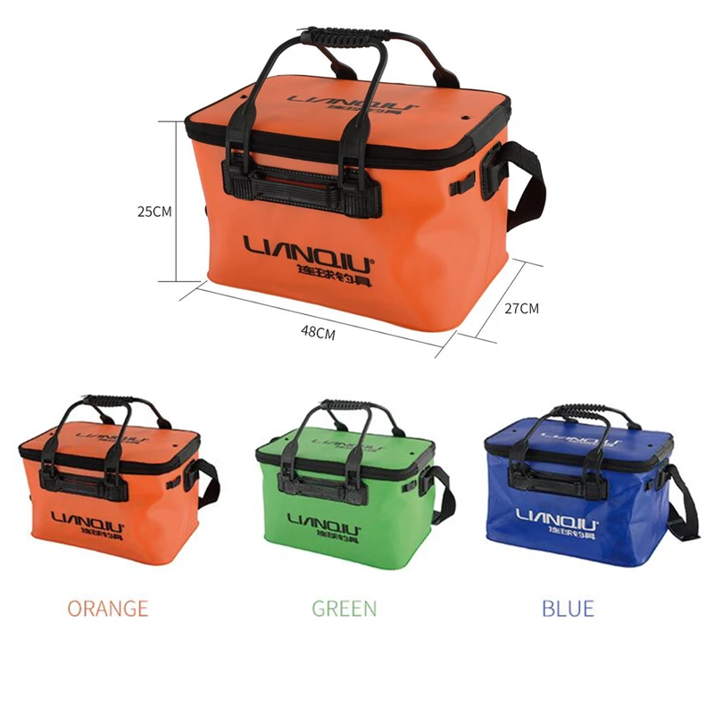

FIRECLUB EVA Soft Fishing Bucket outdoor fishing with portable collapsible bag Fishing Water Tank (LQ-04)