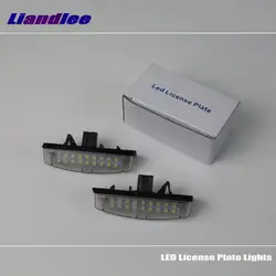 Liandlee для Mitsubishi Pajero Sport/Pajero Dark/Montero Sport светодио дный LED номерные знаки для мотоциклов свет/номер рамки лампы светодио дный светодиодные фонари