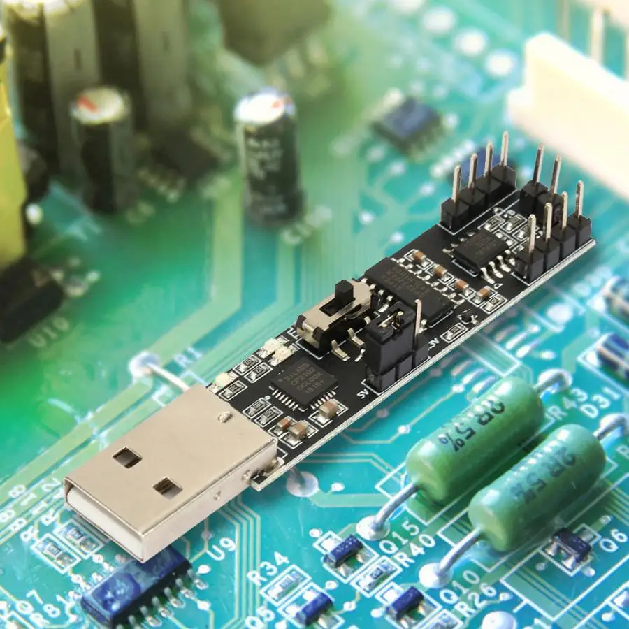 Три-в-одном Многофункциональный USB к RS485 RS232 ttl последовательный преобразователь модуль 5 В/500 мА 3,3 В/100 мА