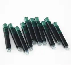 10 шт./лот одноразовые Цвет авторучка картриджи для заправки универсальный дизайн ручка пополнения калибра 3,4 мм
