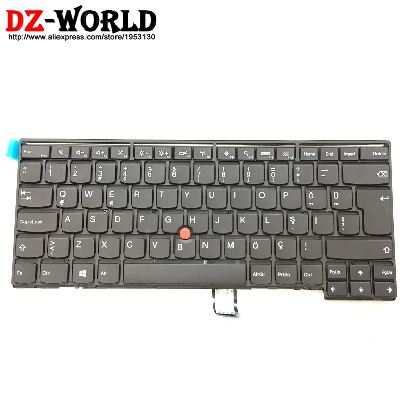 Клавиатура с турецкой раскладкой для Thinkpad T440 T440S T431S T440P T450 T450S T460 L440 L450 L460 Klavye 04Y0890