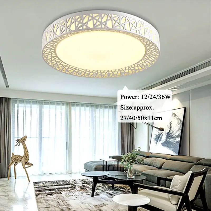  Modern LED Ceiling Lamp Dimming Chandelier LED Light Fixture With Remote Controller Home Living Bed - 33032397978