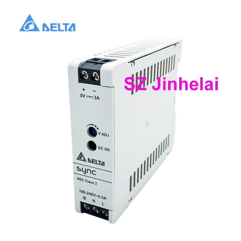 DELTA DRS 5V30W1NZ оригинальный импульсный источник питания 3A din рейка|Импульсный