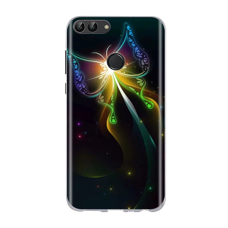 Силиконовый чехол из ТПУ для Huawei P умный Psmart защитный Бампер Enjoy 7S