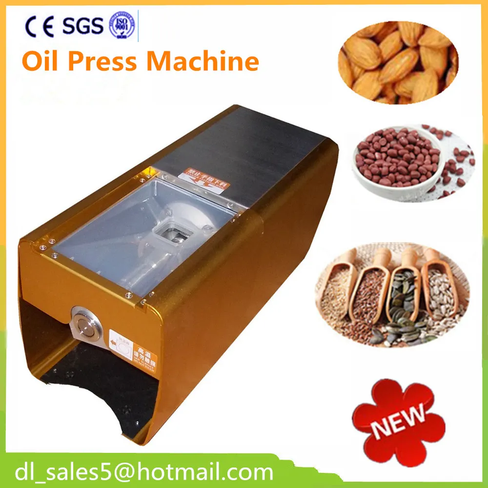 Commercial Electric Peanut Soybean Cold Oil Press Machine For Sale High