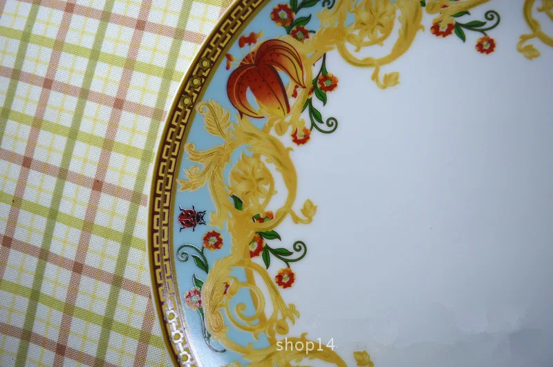 Европейская бабочка костяной фарфор Западная тарелка красивая керамическая посуда отель декоративная тарелка для десерта, стейка, закуски