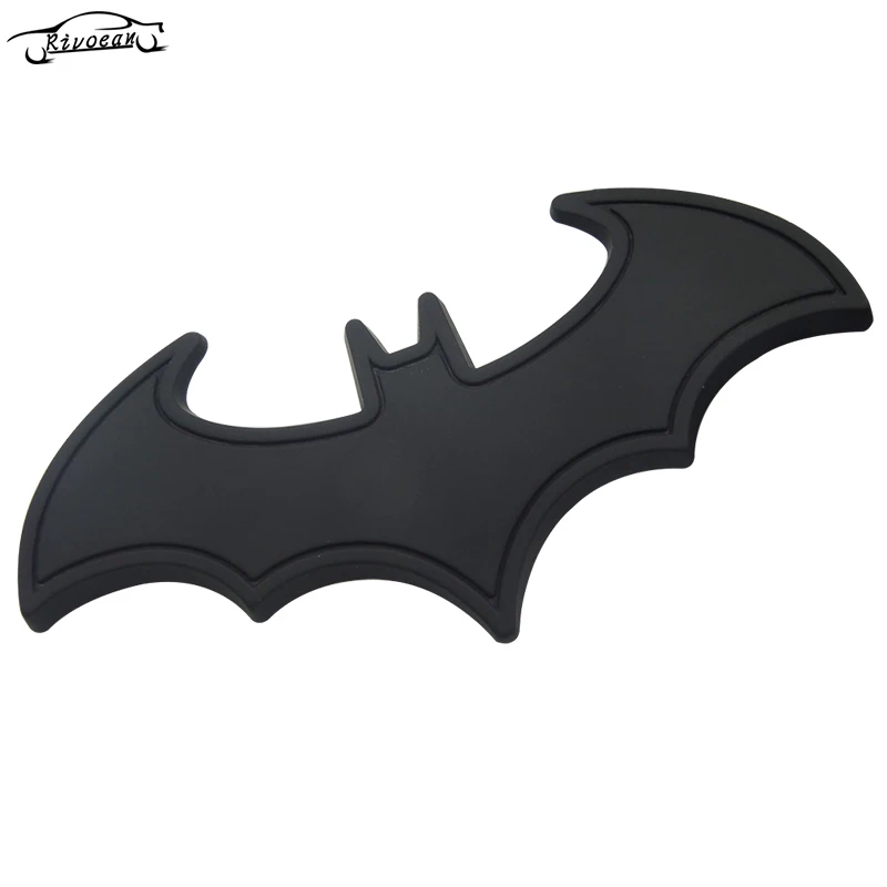 

3d car stickers metal Bat Batman Badge Emblem Tail Decal Motorcycle Car Accessories Automobiles for JEEP Patriot bmw toyota