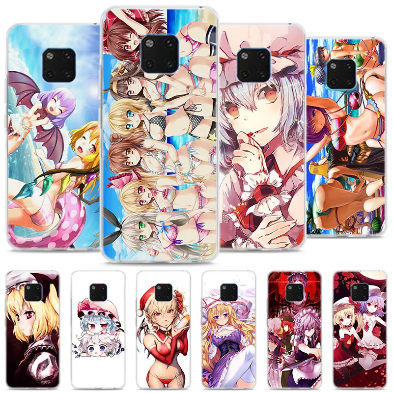 

anime touhou scarlet girl Soft Silicone Phone Case for Huawei Mate 10 20 Pro 20 Lite P20 Lite Nova 3i 4 Soft TPU case cover