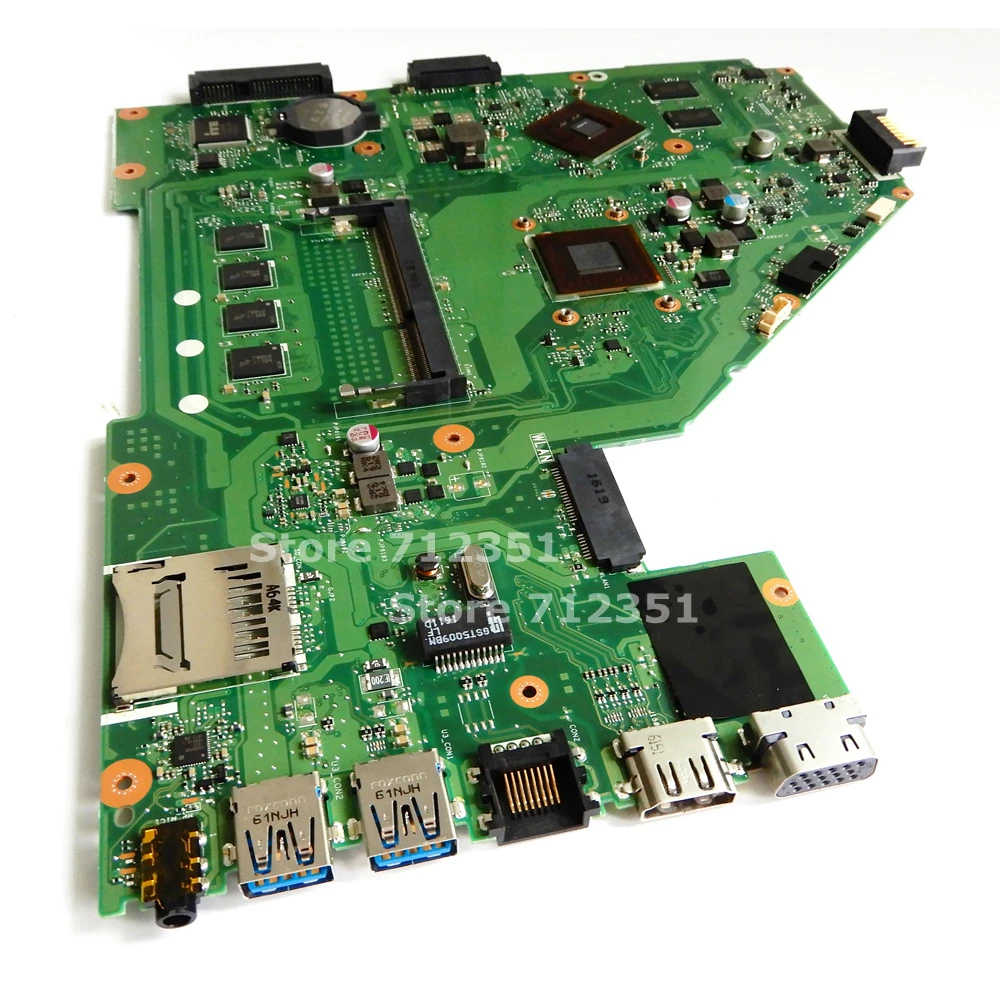  X550WE A4-6210 CPU 4GB RAM Mainboard REV2.0 For Asus X550WA X550WE X550W D552W Laptop Motherboard L