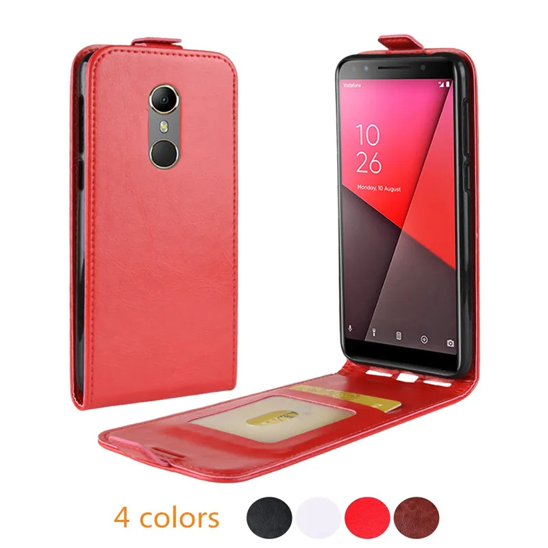 Baiscxst Flip Leather Phone Case For Vodafone Smart N9