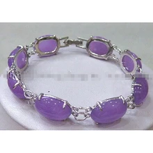 Очаровательная! Александрит Цепь/Ссылка Ювелирные Изделия Браслет 7." ААА Класса(C0322