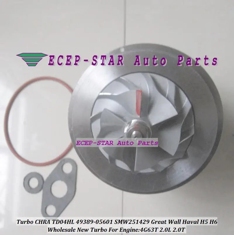 Turbo Cartridge CHRA Core TD04HL 49389-05601 49389 05601 4938905601 SMW251429 For Great Wall-- (5)