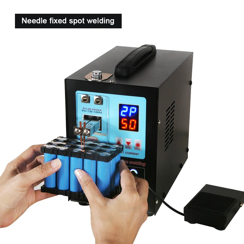 US $181.70 Sunkko 737g Battery Spot Welder 43kw High Power Automatic Spot Welding Machine For 18650 Lithium Batteries Pulse Spot Welders