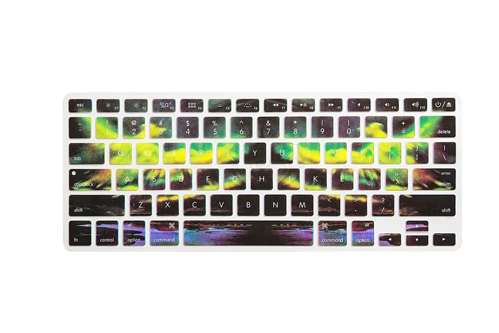 Силиконовый защитный чехол для клавиатуры для Apple Macbook Pro Air retina 1" 15" 1" с дисплеем retina или без него 1 шт. Феникс