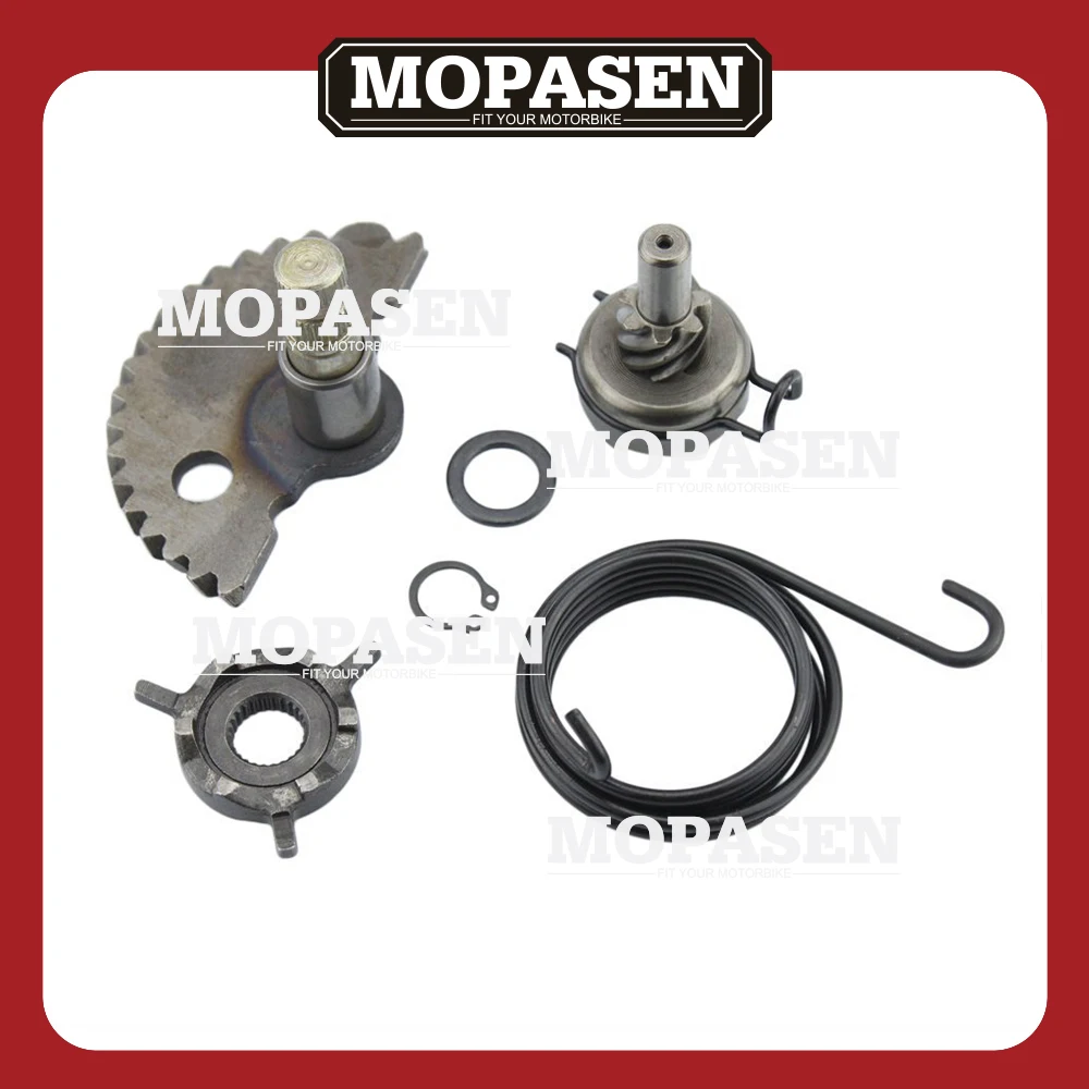 Kick Start Gear Shaft Rebuild Kit Idel Gear for GY6 50CC 60CC 80CC