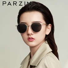 PARZIN Новые поляризованные солнцезащитные очки Для женщин качества алюминиево-магниевого рамки солнцезащитные очки для женщин Винтаж женские очки с Чехол 8182