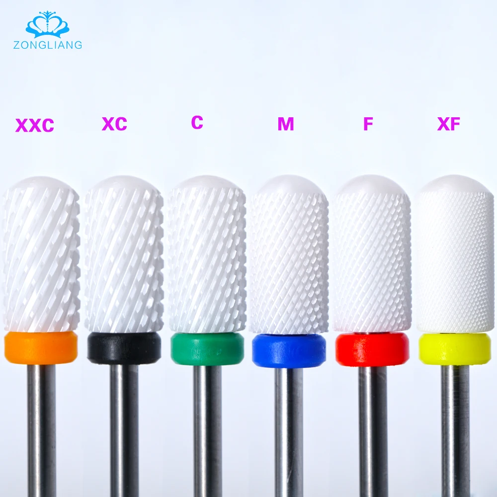 Ceramic Nozzle Nail Drill Bit Mill Cutter For Electric Manicure Machine Device Accessory Remove Acrylic Gel Polish | Красота и