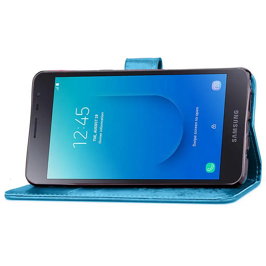 Чехол для телефона из искусственной кожи для samsung Galaxy J2 Core J260G J260 SM-J260G J2core чехол откидная крышка 3D с тиснением и изображением бумажник чехол