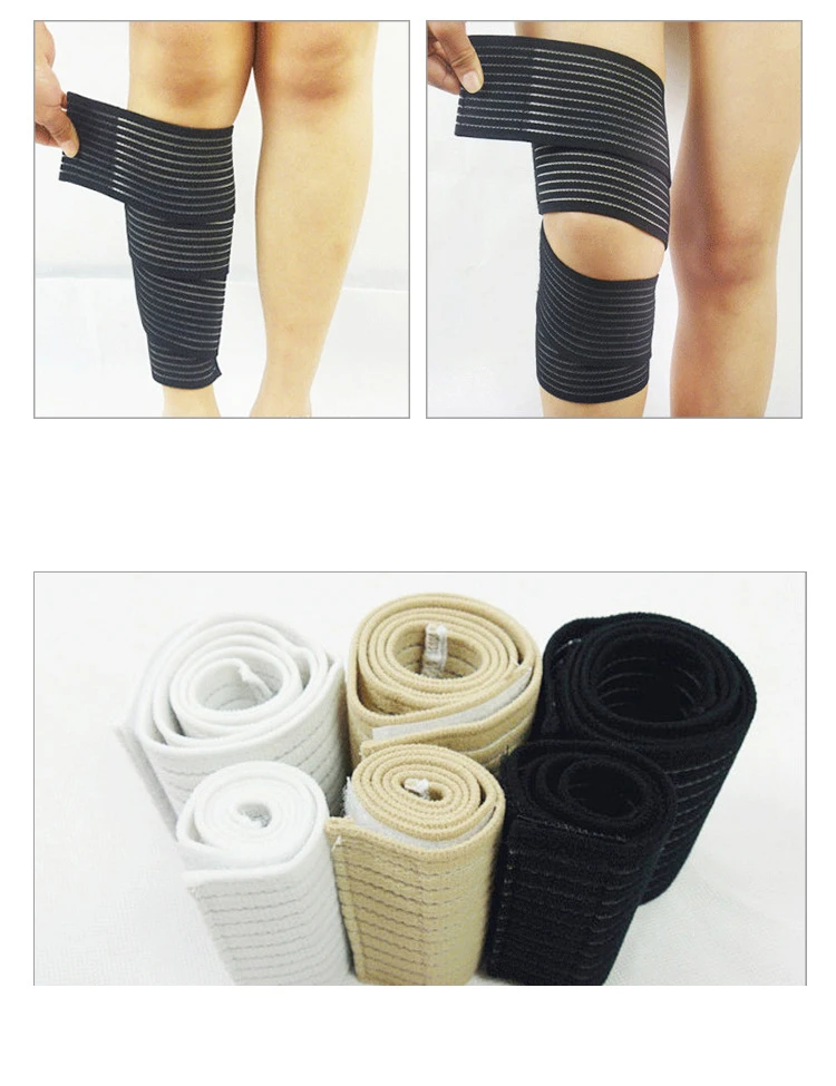 40-300cm Knee Elbow Wrist Ankle Bandage Cuff Support Wrap Sport Compression Strap Belt Fitness Gym Brace Tape Elastic Band
