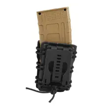 Черный тактический MOLLE/ремень Scorpion Mag Чехол Mag carrier подходит для всех 5,56. 223 журналов MOLLE carry system