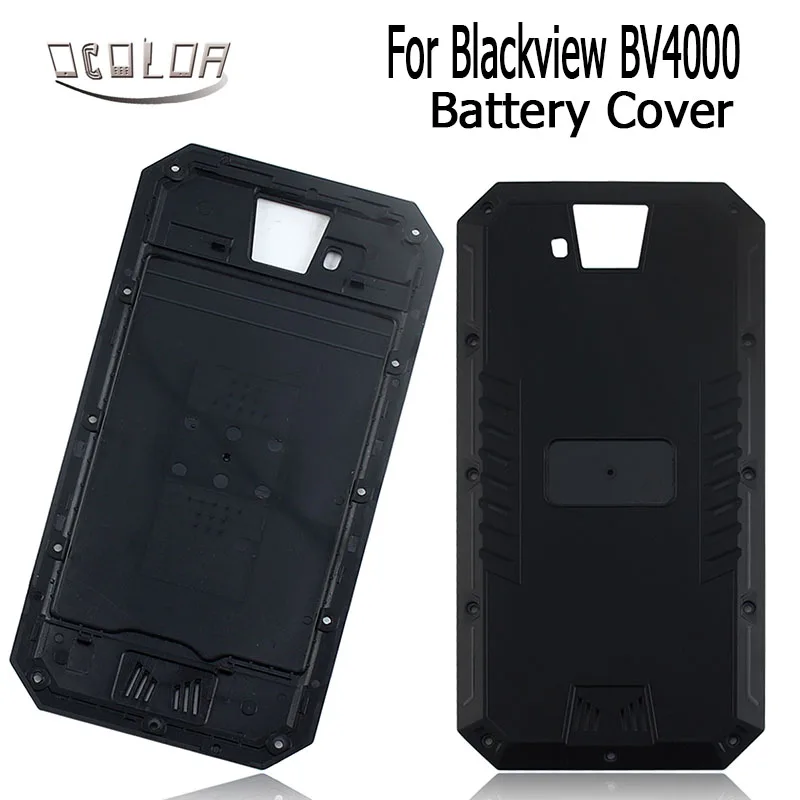 ocolor For Blackview BV4000 Pro Battery Cover Case Durable Protective Back Replacement |