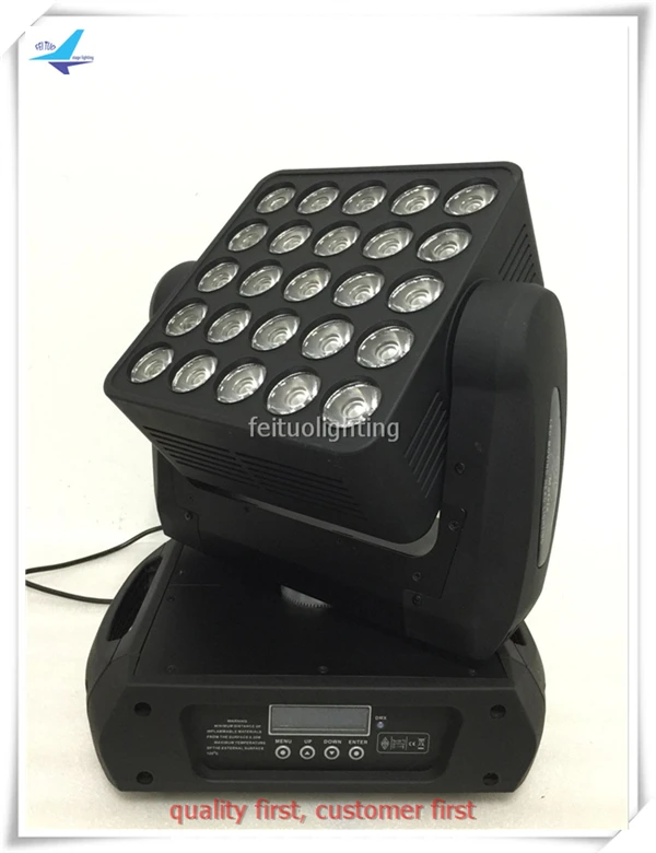 (4 lights+ flightcase) Osam lamp 25x10w RGBW Led matrix moving head light beam effect pixel point control | Освещение