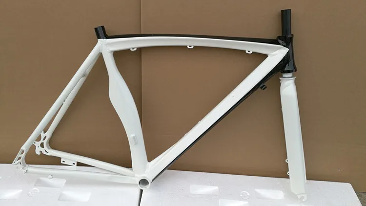 Best Kalosse  100/135mm  road bike  frame   Disc brakes road bicycle  frame  aluminum alloy    for 175-190cm height person 2