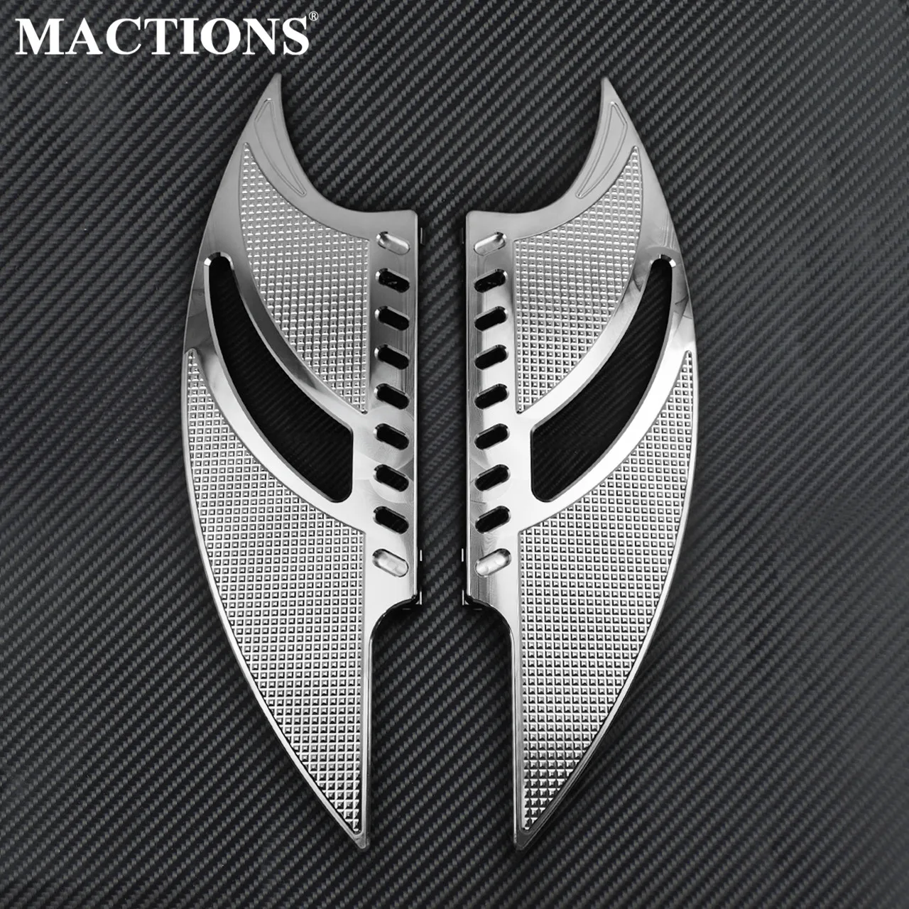 

Motorcycle Driver Stretched Floorboards Foot Pegs Chrome Footrest For Harley Softail FL Models 1986-2015 Touring Dyna FLD