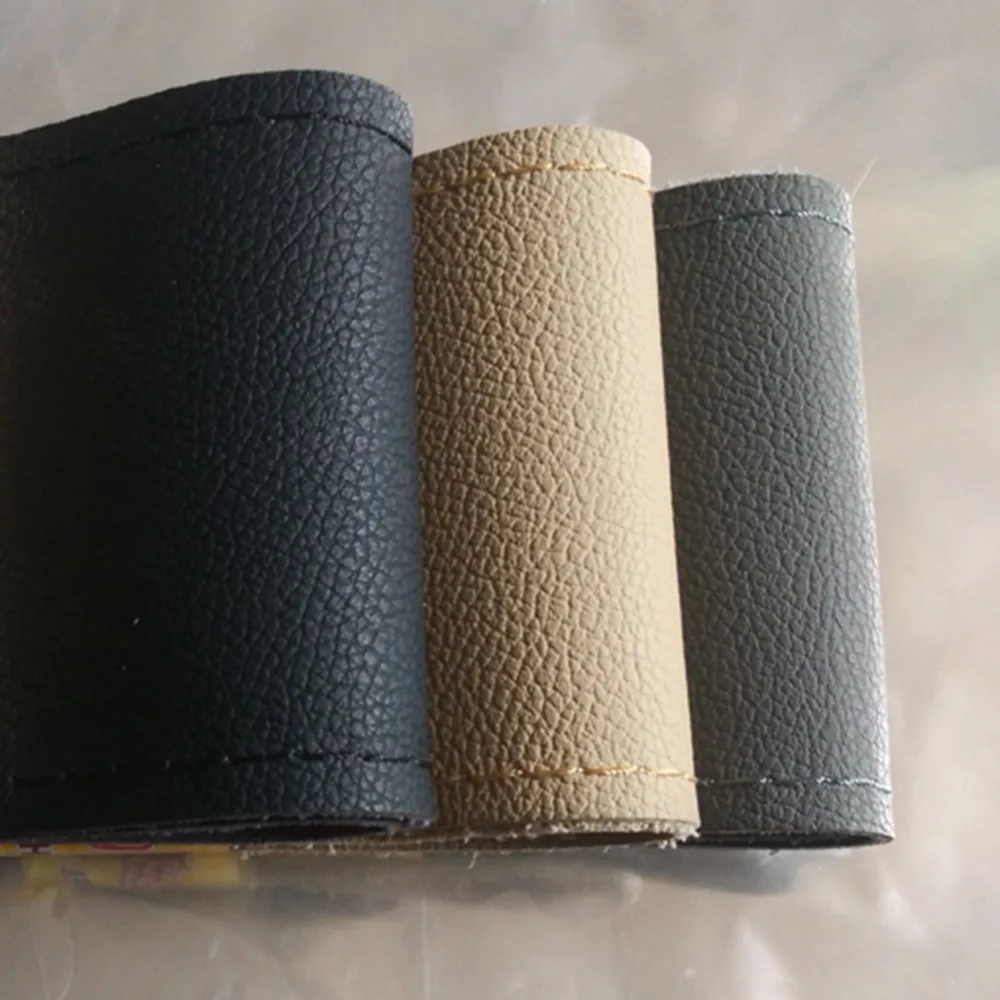 

New Car Steering Wheel Cover DIY Genuine Leather Cowhide Braid With Needles Thread Car-Styling Interior Accessory