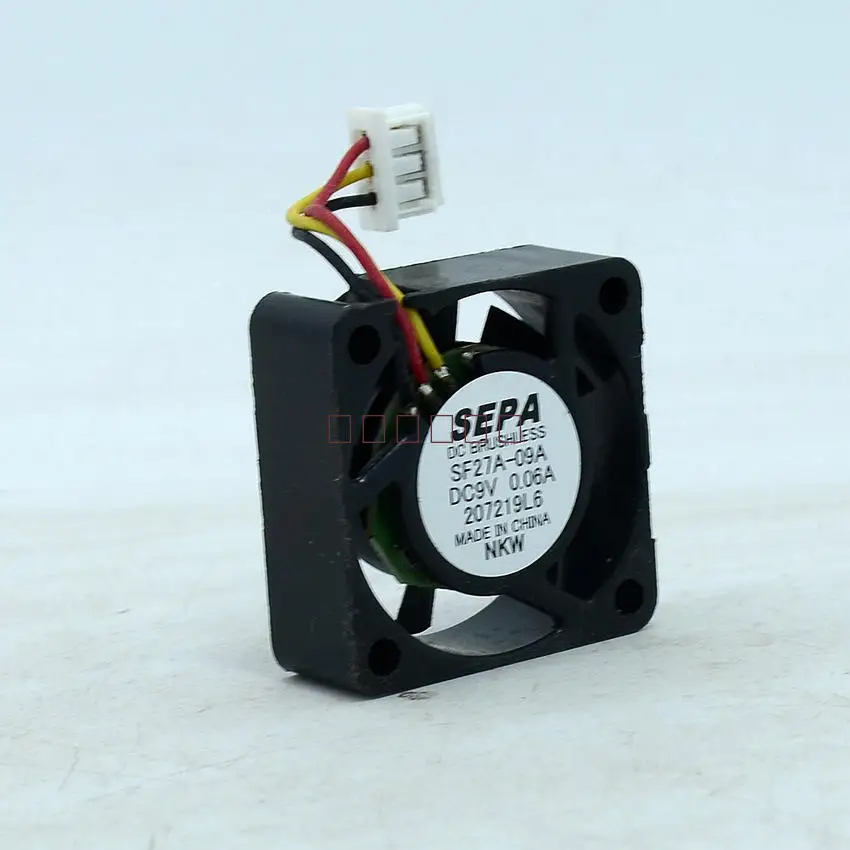 Бесшумный 3-линейный охлаждающий вентилятор для sepa sf27a-09a 9v 0.06a 3010 | Компьютеры и