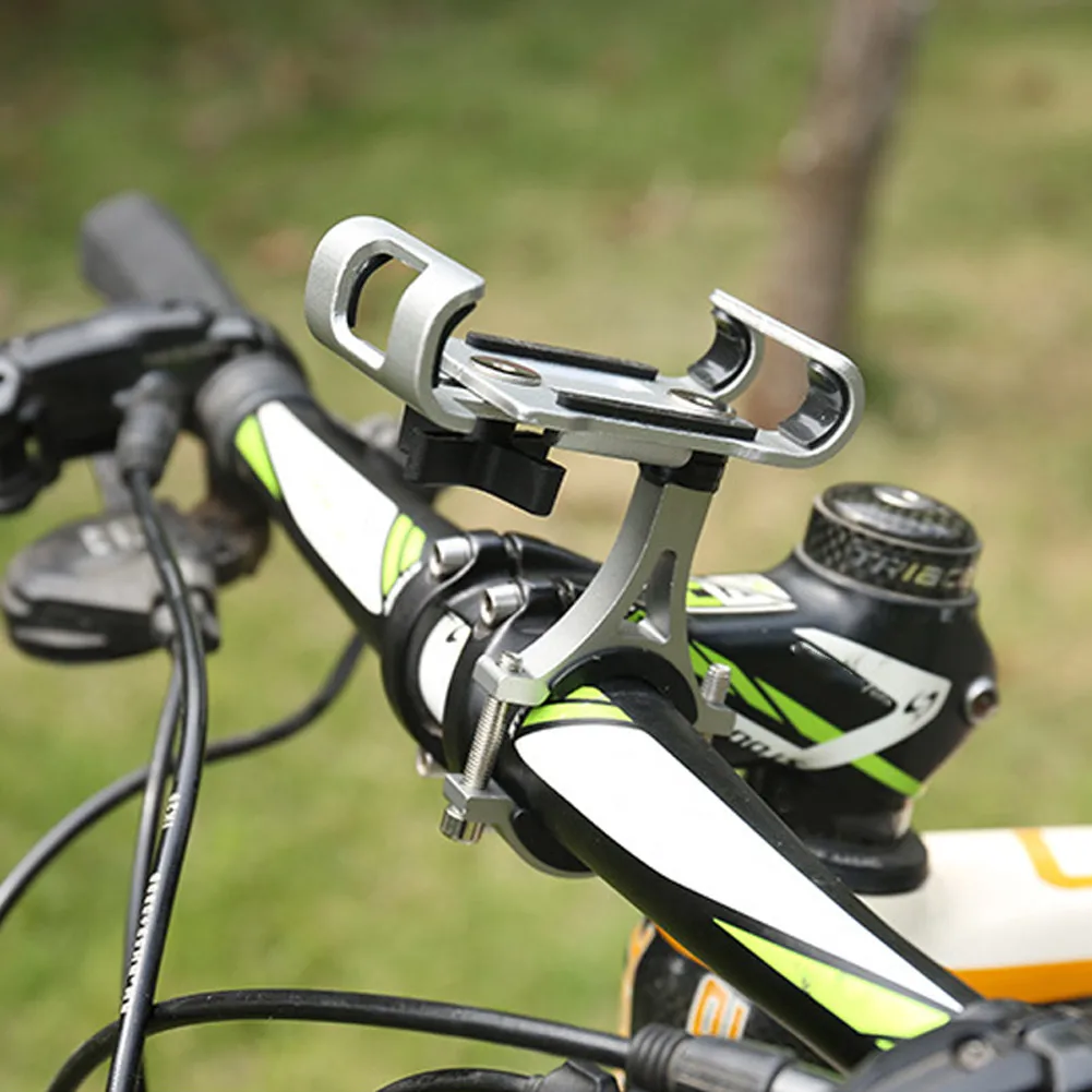 Велосипедный держатель для телефона из алюминиевого сплава Универсальный Велосипедный MTB руль gps крепление WHShopping