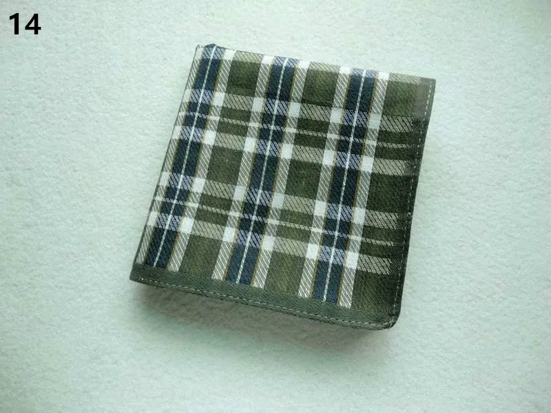 Платок мужской Ассорти тканый хлопок Hankies модная Подарочная коробка оптом