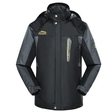 Мягкие В виде ракушки на открытом воздухе Куртки Для мужчин большой Размеры 6XL 7XL 8XL Для мужчин S Походные куртки ветрозащитный Водонепроницаемый Пальто для будущих мам восхождение отдых ветровка