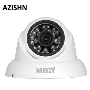 

AZISHN 720P/960P/1080P IP Camera Waterproof Outdoor Indoor Use Dome Cameras Onvif P2P Motion Detect Metal+Plastic CCTV Camera